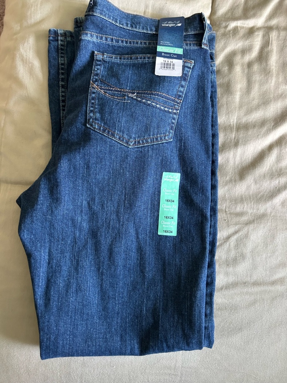 Wrangler Women's Dark Blue Boot Cut Jeans
